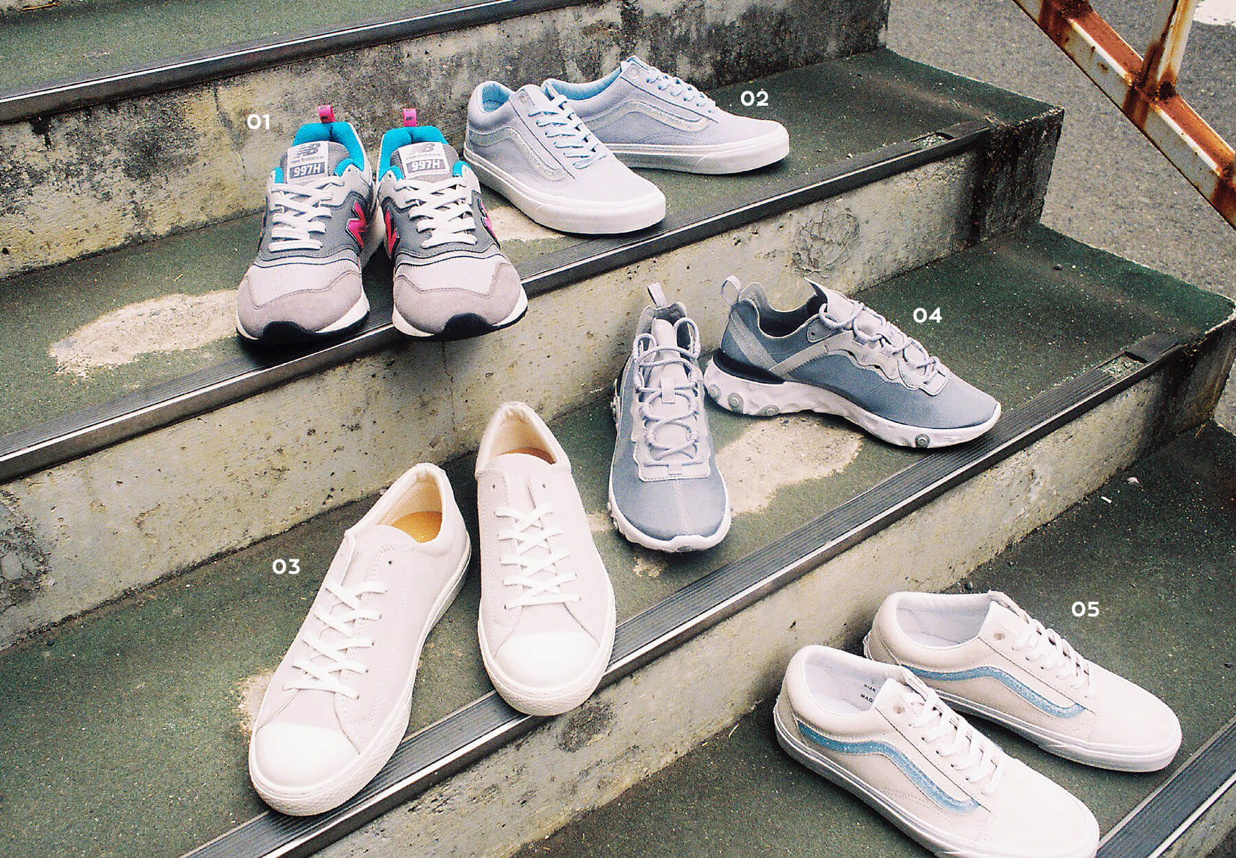 vans cool blue true white