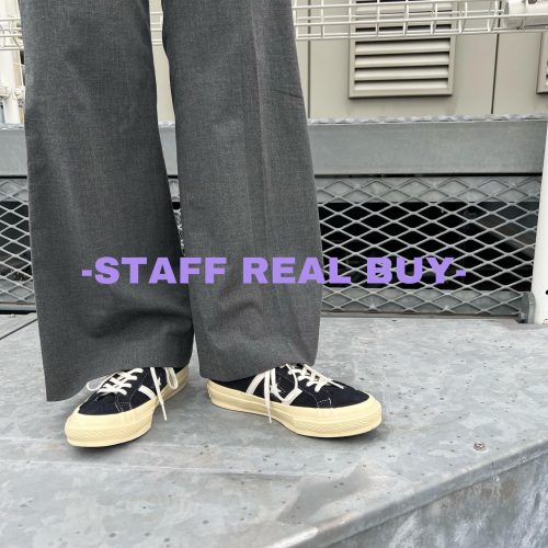 . . ACE Shoes's STAFF REAL BUY ITEM.! . . 【CONVERSE】 STAR&BARS US SUEDE BLACK ¥14,300- . .