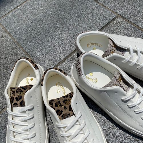 . New Arrival... . . 【CONVERSE】 AS COUPE POINT ANIMAL OX WHITE/PYTHON ¥16,500- . AS COUPE POINT ANIMAL OX OFF WHITE/LEOPARD ¥16,500- . . @abc_mart_japan