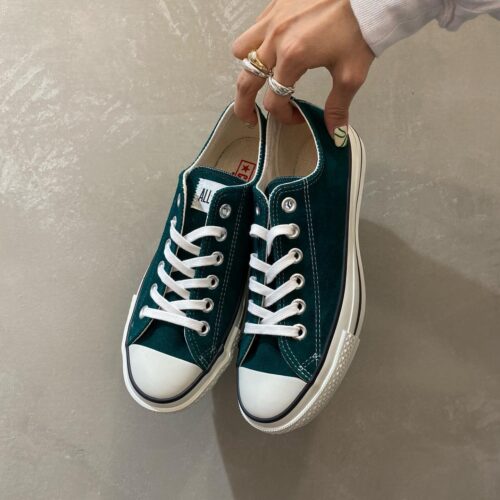. New Arrival... . . 【CONVERSE】 SUEDE AS J OX GREEN ¥20,900- . .