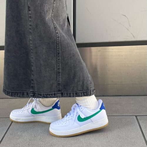 . New Arrival... . . 【NIKE】 AIRFORCE1'07 DD8959 110WHT/STAGRN ¥13,200- . . @abcmart_grandstage