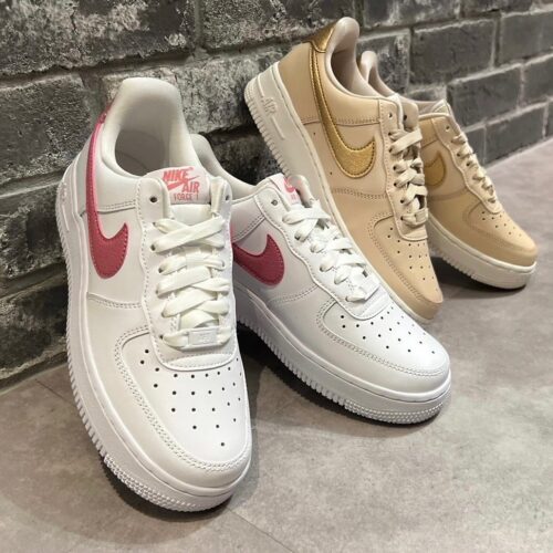 . New Arrival... . . 【NIKE】 W AIR FORCE 1 '07 ESS TRND DQ7569 101 WHT/DSTBRY 102 SNDRFT/MGLD ¥13,200- . . @abc_mart_japan @abcmart_grandstage