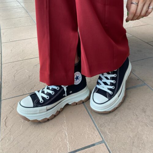 . New Arrival... . . 【CONVERSE】 ALLSTAR (R) TREKWAVE HI/OX BLACK WHITE ¥14,300- . . @abc_mart_japan @abcmart_grandstage