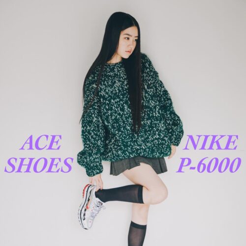 . ACE Shoes focus... . NIKE "P-6000" . . 【NIKE】 P-6000 BV1021A 101 WHITE/RED ¥14,300- . .