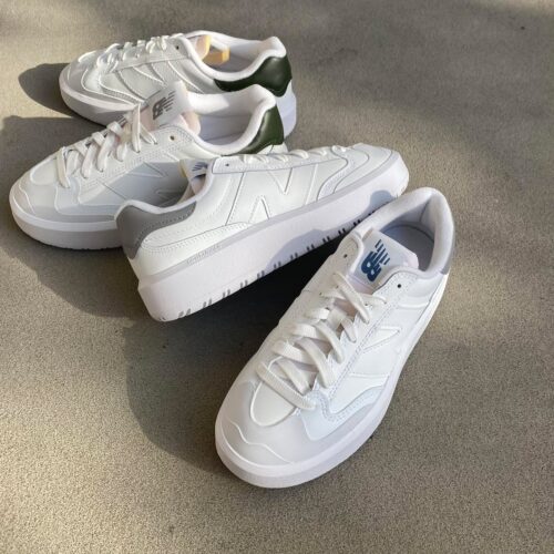 . New Arrital... . . 【NEW BALANCE】 CT302LP CT302LT WHITE/GRAY WHITE/KHAKI ¥12,980- . . @abc_mart_japan @abcmart_grandstage