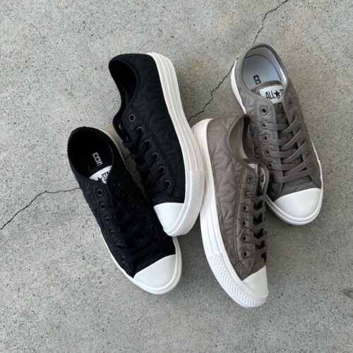 . New Arrival... . . 【CONVERSE】 AS LIGHT QUILTING OX LIGHT TAUPE BLACK ¥9,900- . . @abc_mart_japan @abcmart_grandstage
