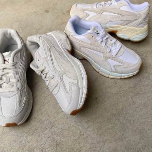 . New Arrival... . . 【PUMA】 TEVERIS NITRO CORDUROY 392782 01WHT/V.GRAY 03GLACIAL GRAY ¥15,400- . . @abc_mart_japan @abcmart_grandstage