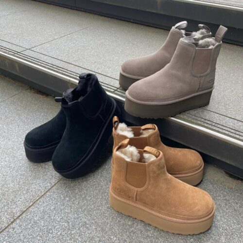 . New Arrival... . . 【UGG】 W NEUMEL PLATFORM CHELSEA 1134526 BLK CHE SKP ¥29,700- . . @abc_mart_japan @abcmart_grandstage