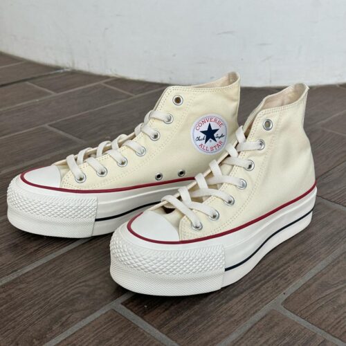 . New Arrival... . . 【CONVERSE】 ALL STAR (R) LIFTED HI NATURAL ¥11,000- . . @abc_mart_japan @abcmart_grandstage