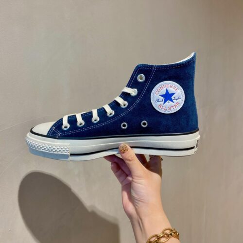 . New Arrival... . . 【CONVERSE】 SUEDE AS J HI NAVY BLUE ¥24,200- . . @abc_mart_japan @abcmart_grandstage