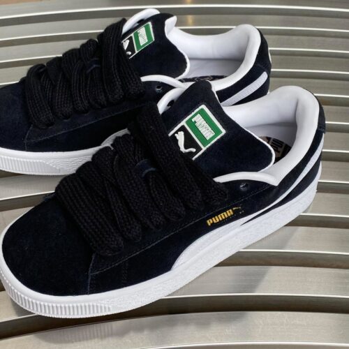 . New Arrival... . . 【PUMA】 SUEDE XL 02 BLK/WHT ¥13,200- . . @abc_mart_japan @abcmart_grandstage