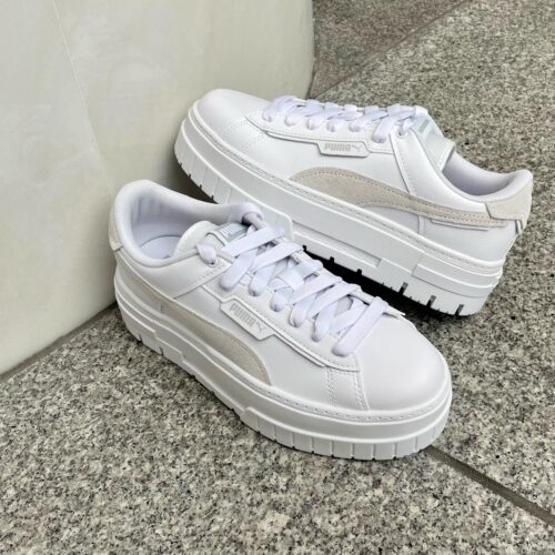 . New Arrival... . . 【PUMA】 W MAYZE CRASHED 04WHT ¥13,200- . . @abc_mart_japan @abcmart_grandstage