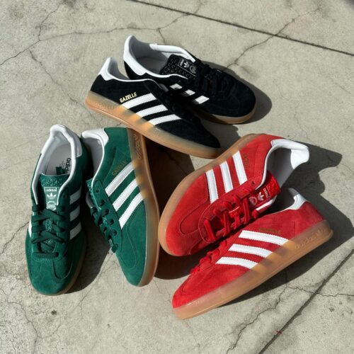 . New Arrival... . . 【ADIDAS】 GAZELLE INDOOR CORE/FTWR/GUM2 COLL/FTWW/GUM2 BETT/FTWR/GUM2 ¥16,500 - . . @abc_mart_japan