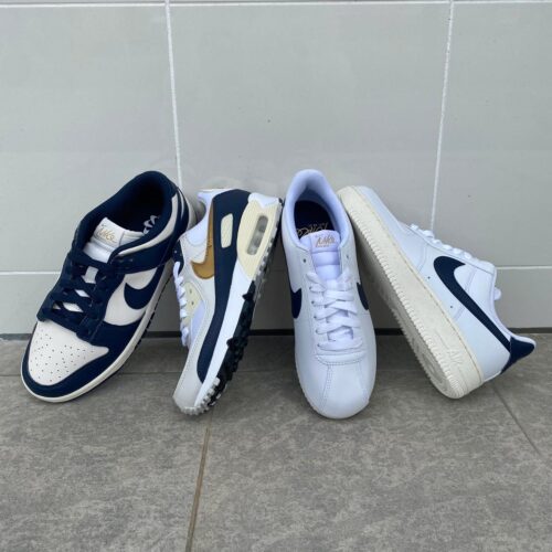 . New Arrival... . . 【NIKE】 W AIR FORCE 1 '07 NN FZ6768 100WHT/OBSIDN ¥16,170- W DUNK LOW NN FZ6770 001PHANTM/OBS ¥15,400- W AIRMAX90 NN HF3444 100WHT/M GOLD ¥15,730- W CORTEZ OLY HJ9343 100WHT/OBSIDN ¥11,330- . . @abc_mart_japan