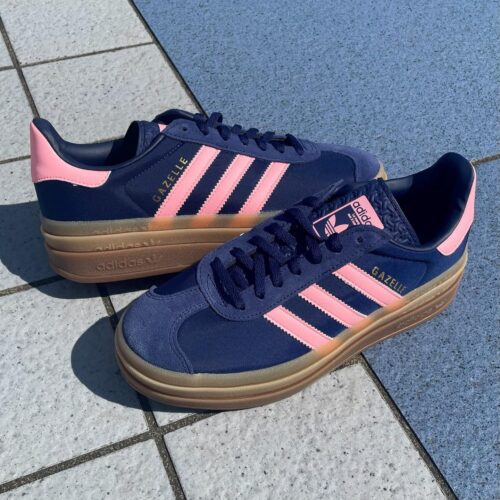 . New Arrival... . . 【ADIDAS】 GAZELLE BOLD DARK/PINK/DARK ¥16,500- . . @abc_mart_japan