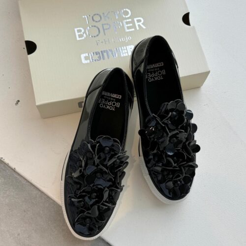. Recommend... . . 【CONVERSE】 AS TOKYO BOPPER FLOWER SLIP-ON BLACK ¥16,500- . . @abc_mart_japan