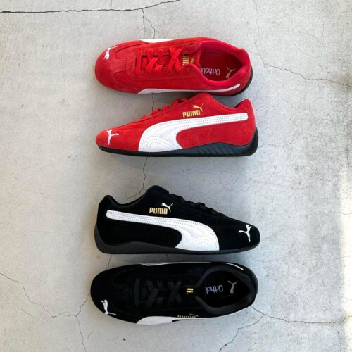 . New Arrival... . . 【PUMA】 SPEEDCAT OG 01 BLK/WHT RESTOCK! 02 RED/WHT ¥14,300- . . @abc_mart_japan