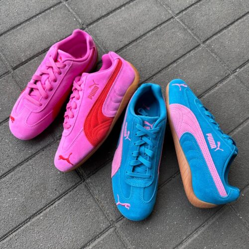 . New Arrival... . . 【PUMA】 SPEEDCAT OG 43T.BLUE/P.PINK 56PINK PIXEL ¥14,300- . . @abc_mart_japan