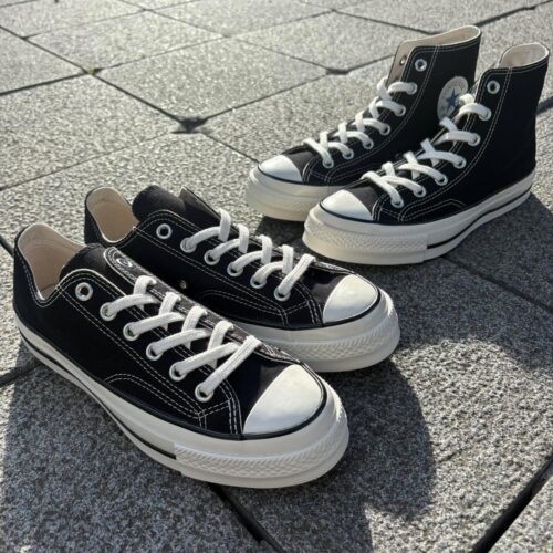 . Restock! CONVERSE " ALLSTAR LGCY " . . 【CONVERSE】 ALLSTAR LGCY OX BLACK ¥12,650- . ALLSTAR LGCY HI BLACK ¥13,200- . . @abc_mart_japan