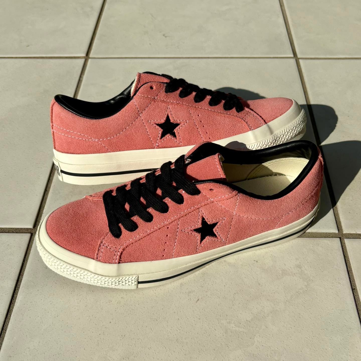 CONVERSE/コンバース ワンスター ローカット レザースニーカー 24.5cm 黒 送料1000円～ 動画あり送料無料 ワンスター J コンバース レザー