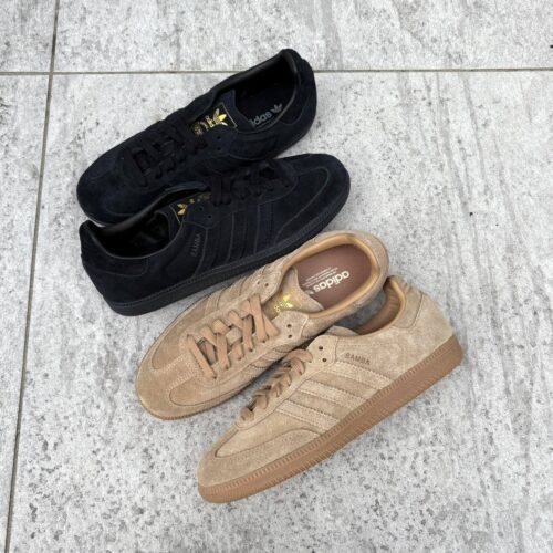 . New Arrival... . . 【ADIDAS】 SAMBA OG CORE/GRAY/GOLD JR0887 CARD/SAND/GOLD JR0889 ¥15,950- . . @abc_mart_japan