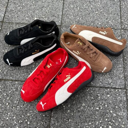. Restock!! . . 【PUMA】 SPEEDCAT OG 01 BLK/WHT 02RED/WHT 31 HAUTE COFFEE ¥15,400- . . @abc_mart_japan