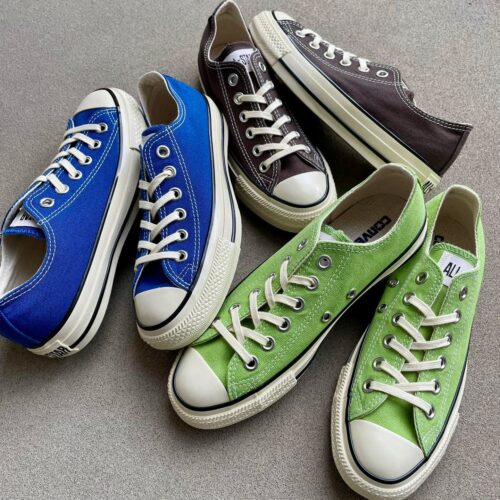 . New Arrival... . . 【CONVERSE】 AS AGED AC OX MATCHA DARK UMBER ROYAL BLUE ¥9,900- . . @abc_mart_japan