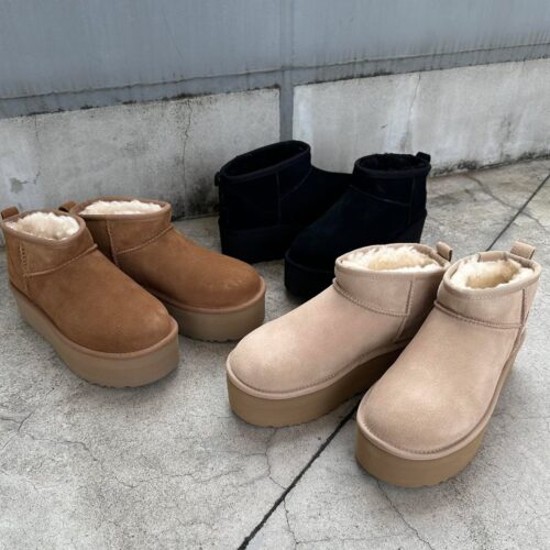 . New Arrival... . . 【UGG】 W CLASSIC ULTRA MIMI PLATFORM BLK CHE SAN . . @abc_mart_japan